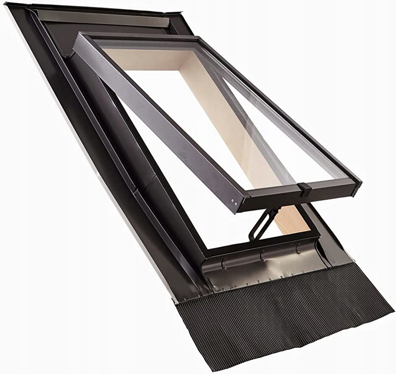 Wyłazowe okno połaciowe DESIGNO uchylne Lucarno R20 H AL 45/73cm Roto