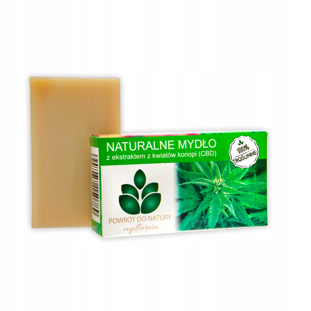 

Mydło z ekstraktem z kwiatów konopi Cbd 100 g