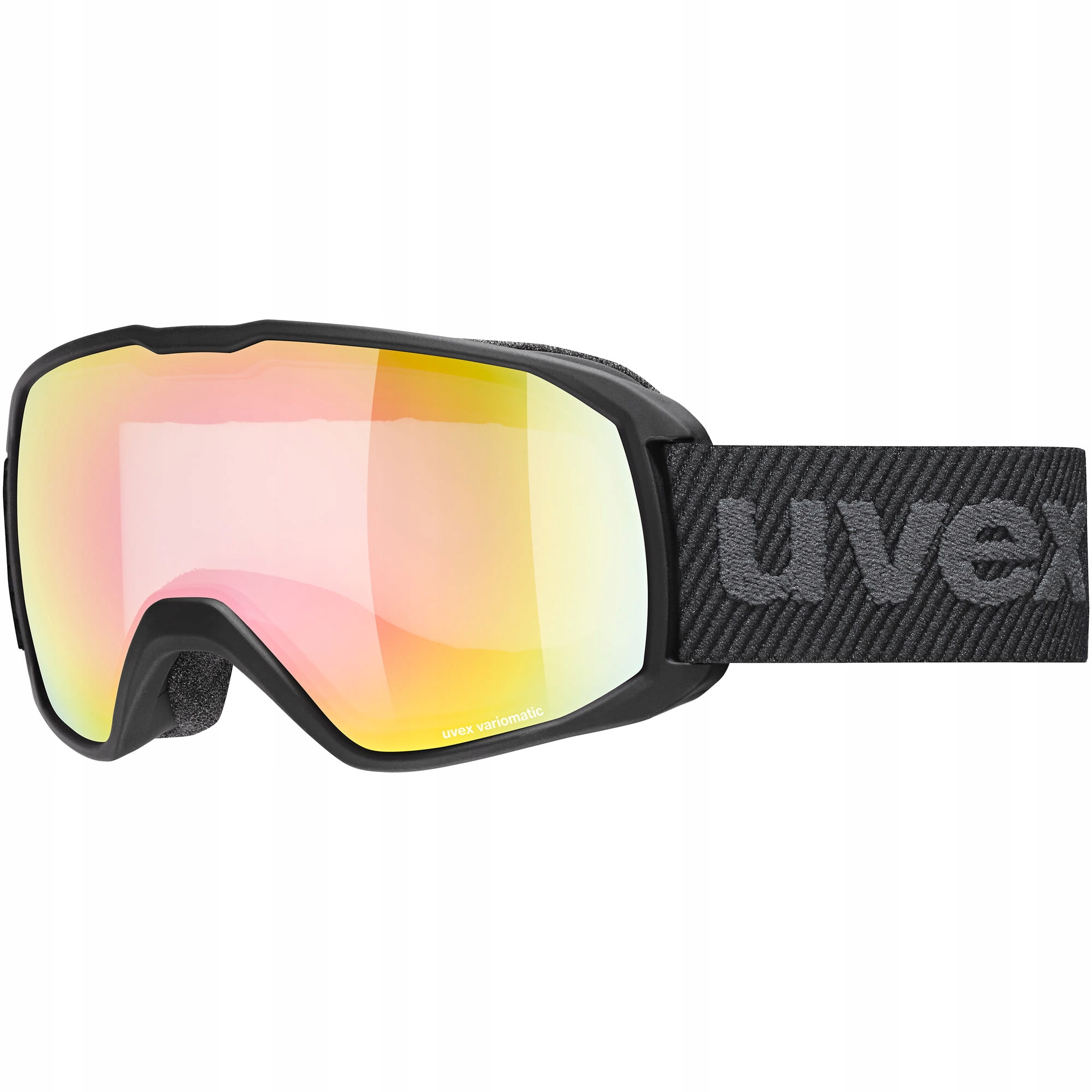 Uvex Brýle Xcitd V black matt/vario rainbow