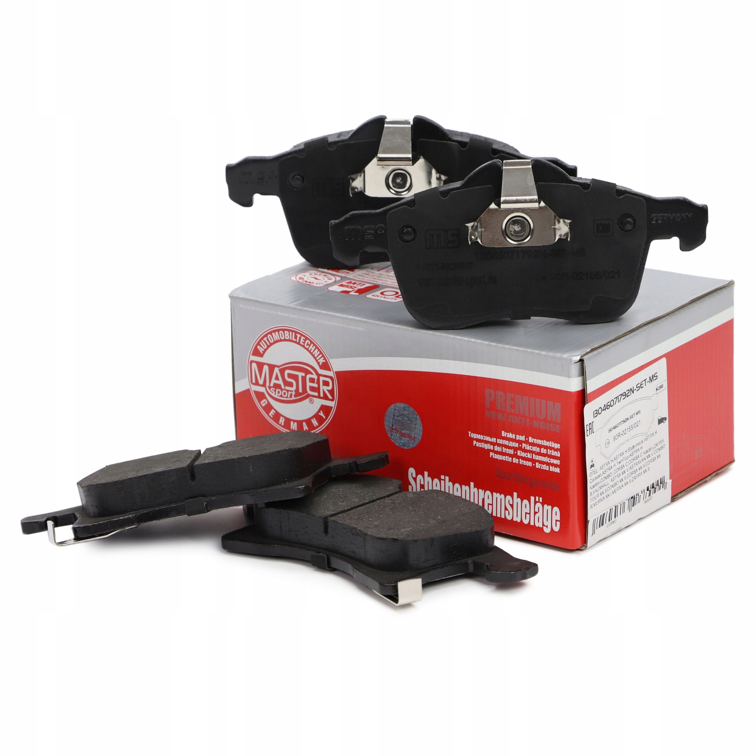 KLOCKI przód OPEL ADAM ASTRA H COMBO CORSA C/D/E MERIVA A/B ZAFIRA B