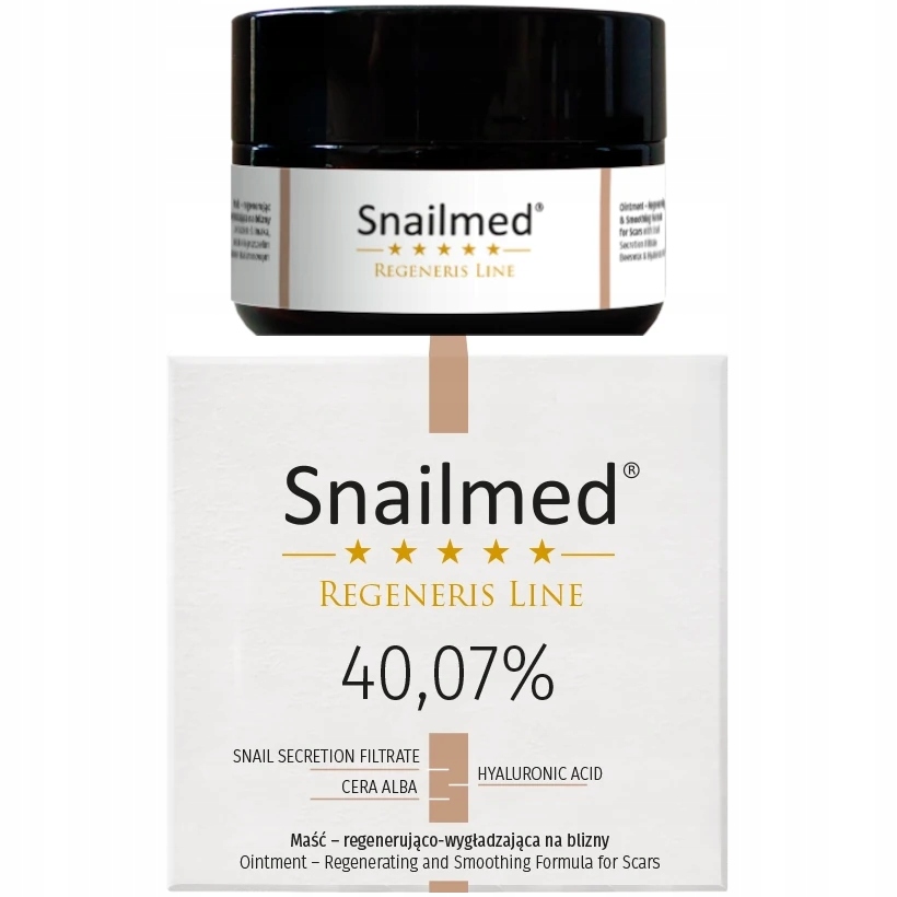 Snailmed Specjalistyczna Maść na Bliznowce Keloidy Blizny Przerosłe 30ml