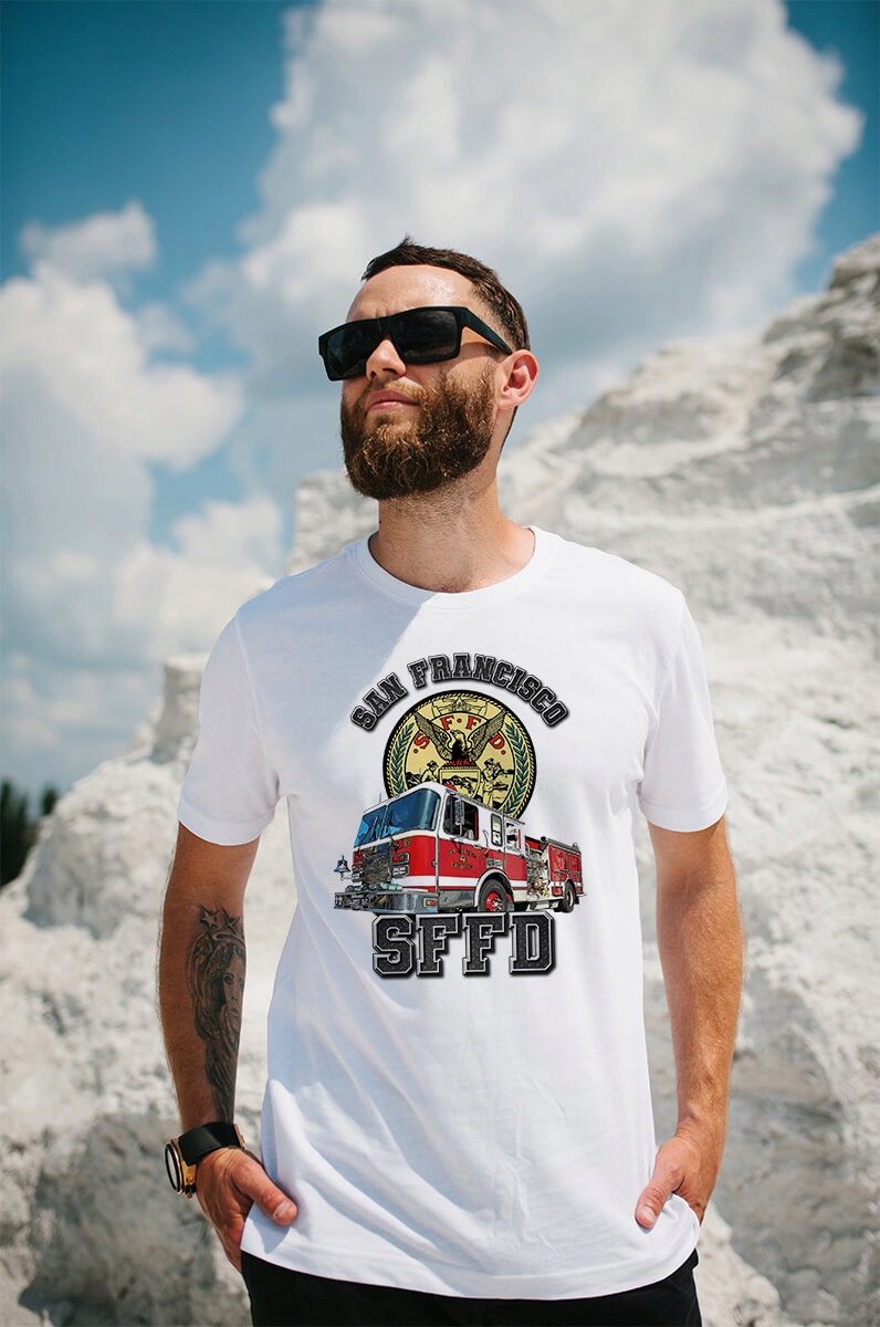 Koszulka San Francisco Fire Department T-Shirt M Marka Skleppolicyjny