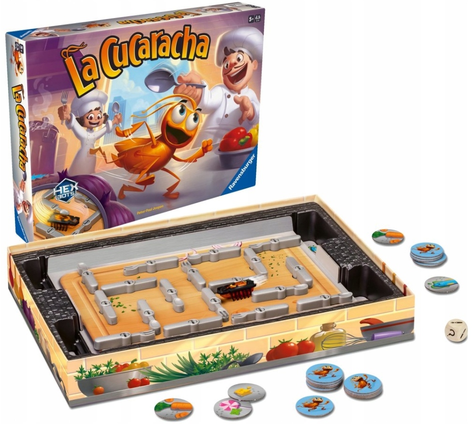 Ravensburger La Cucaracha zręcznościowa imprezowa Gra planszowa