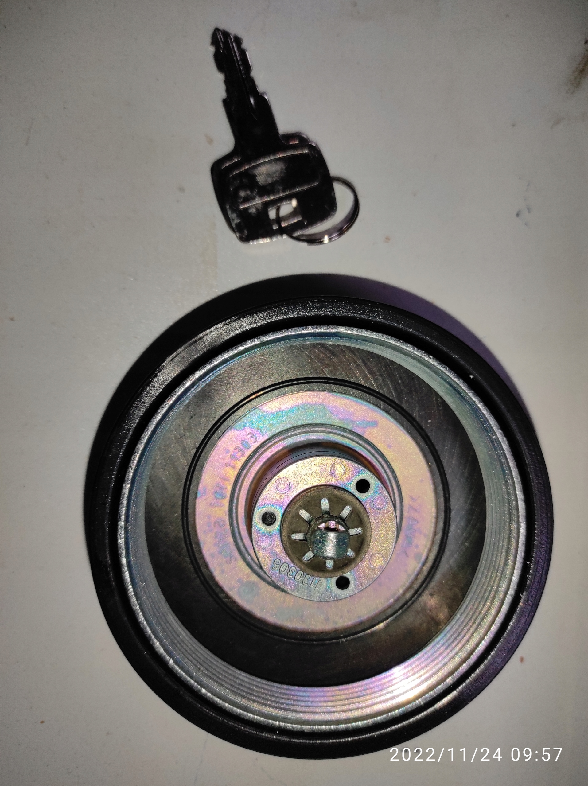 Korek wlewu paliwa M80x2 IVECO