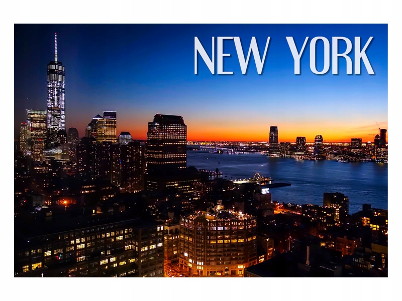 

Nowy Jork Drapacze Chmur Magnes na lodówkę