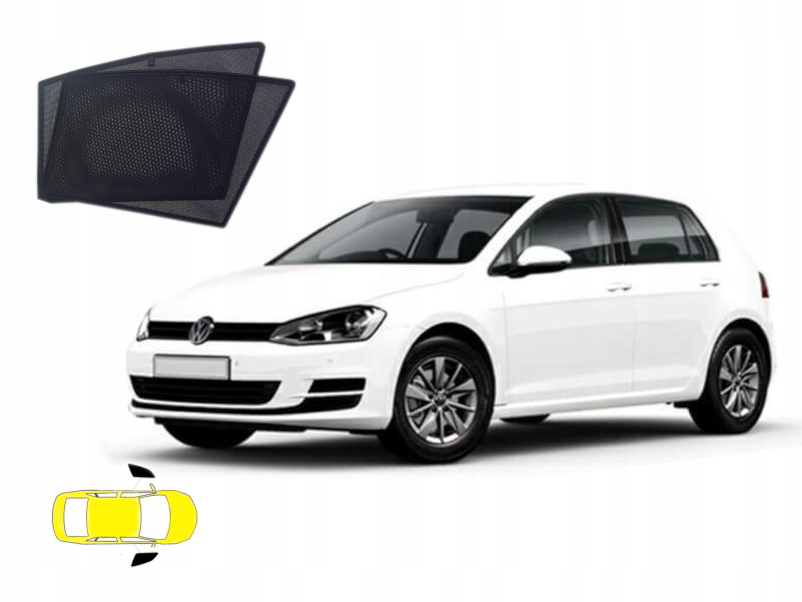 Kryty roliet určené pre Vw Golf VII 7