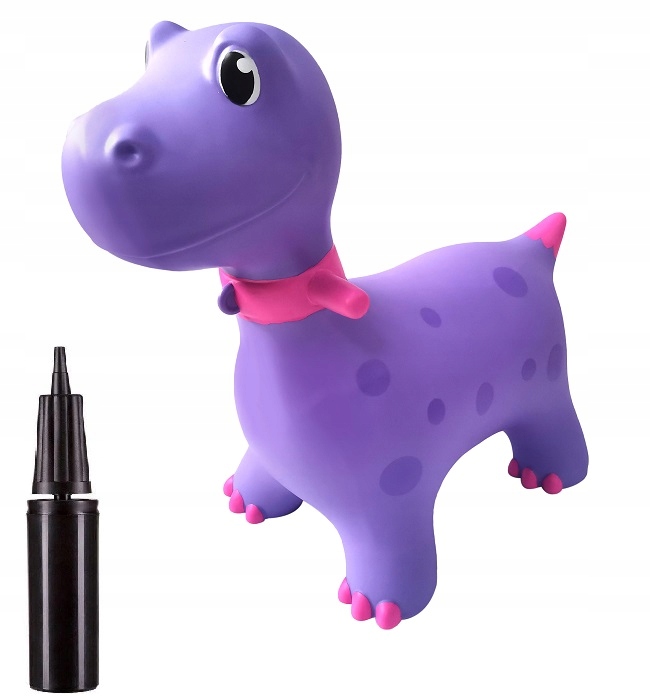 

Skoczek Gumowy Do Skakania Dinozaur Duży 60CM