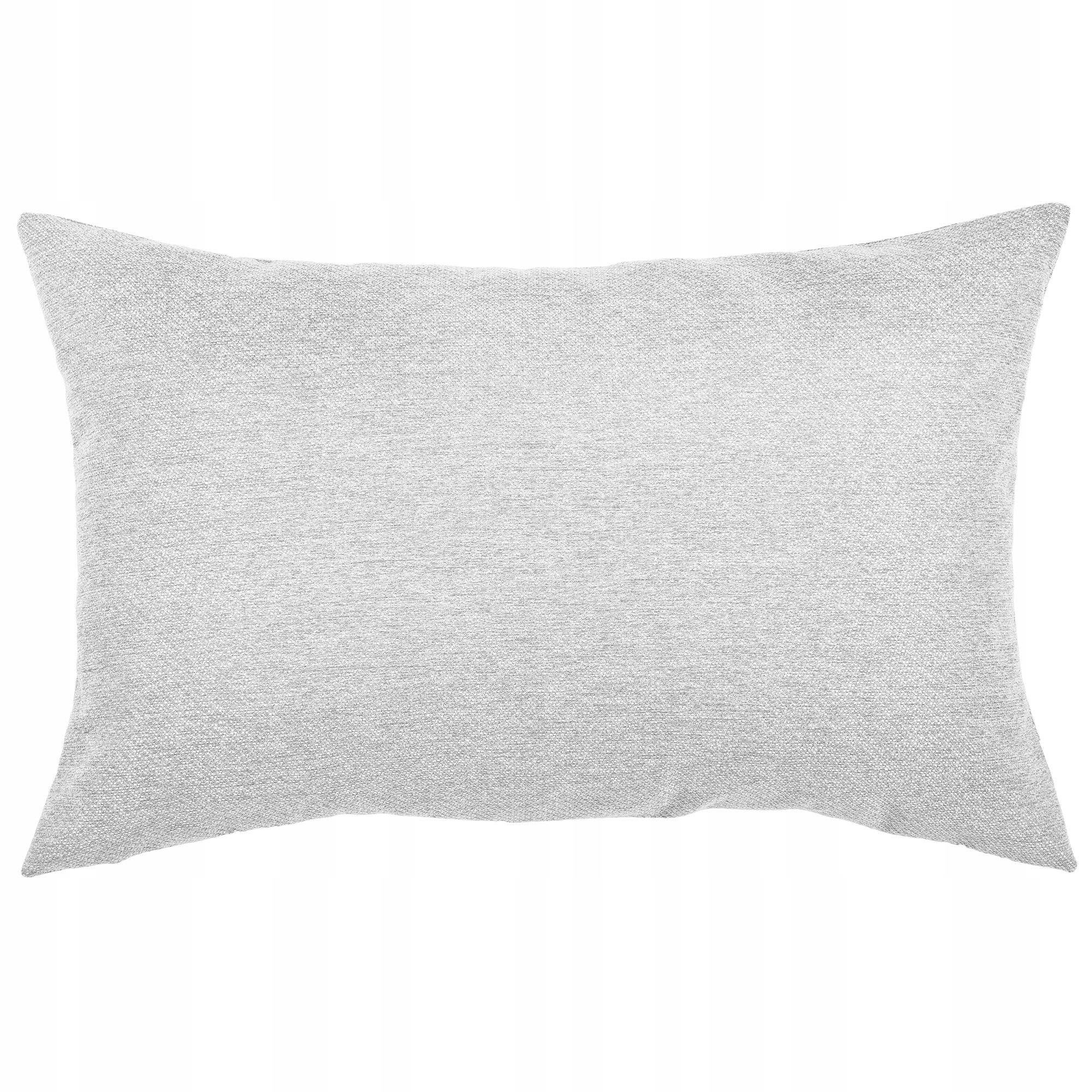 Dekoračný vankúš Šedý Recyklácia 45x140