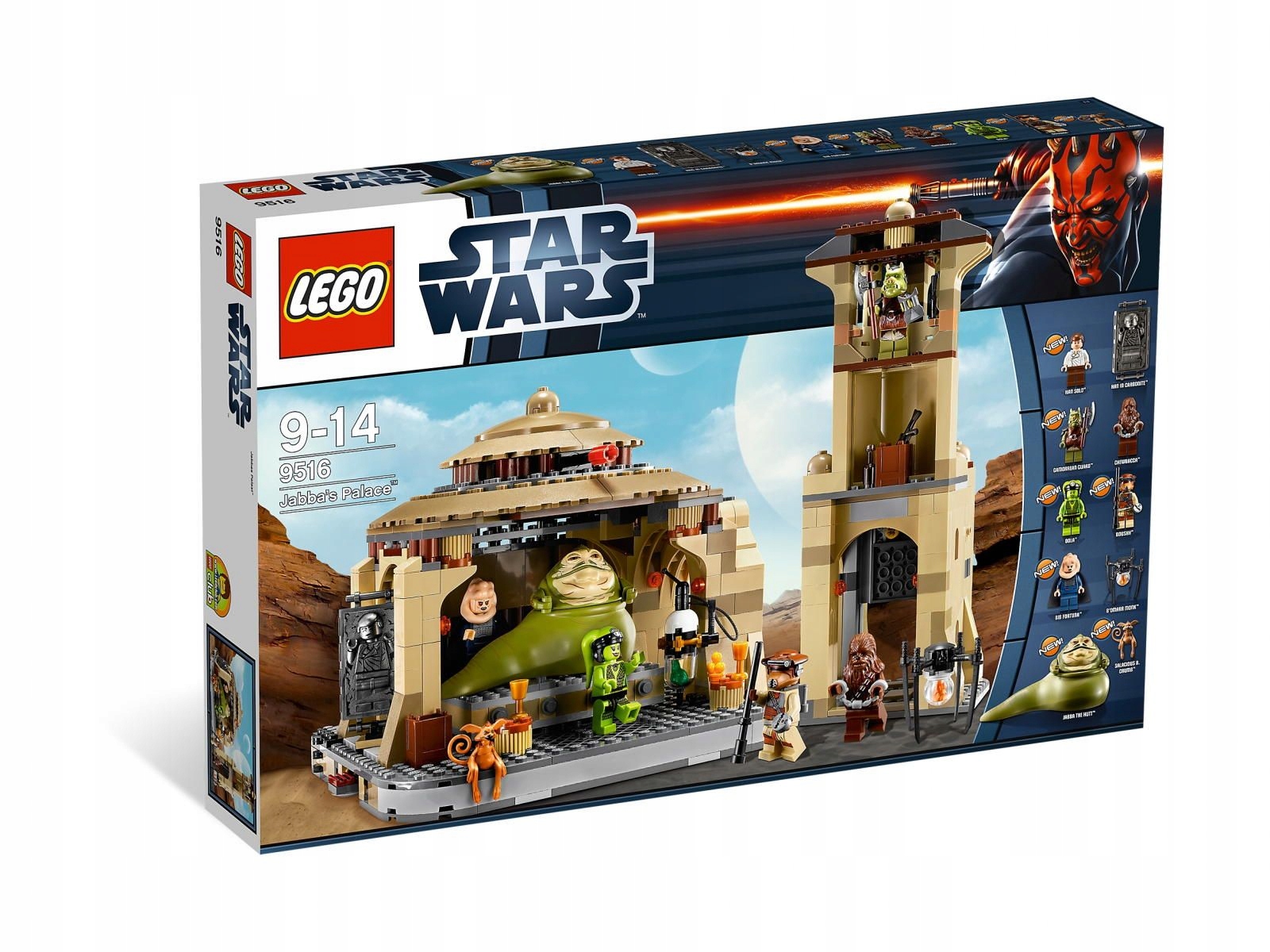 Lego Star Wars 9516 Jabbův palác Nové