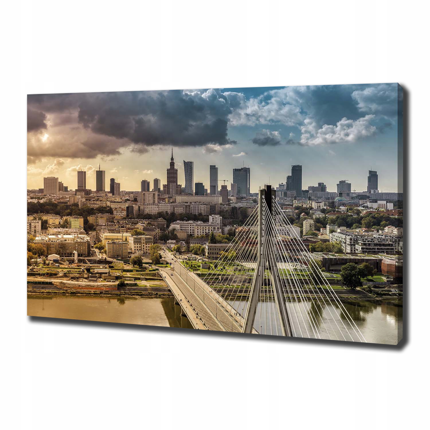 

Foto obraz na płótnie Warszawa Polska 100x70 cm