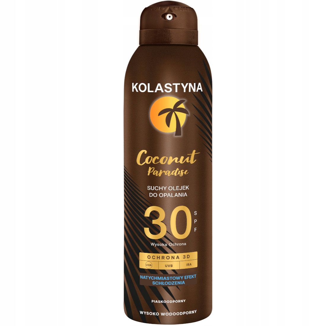 KOLASTYNA SUCHY OLEJEK OCHRONNY DO OPALANIA COCONUT PARADAISE SPF 30 Opakowanie inny