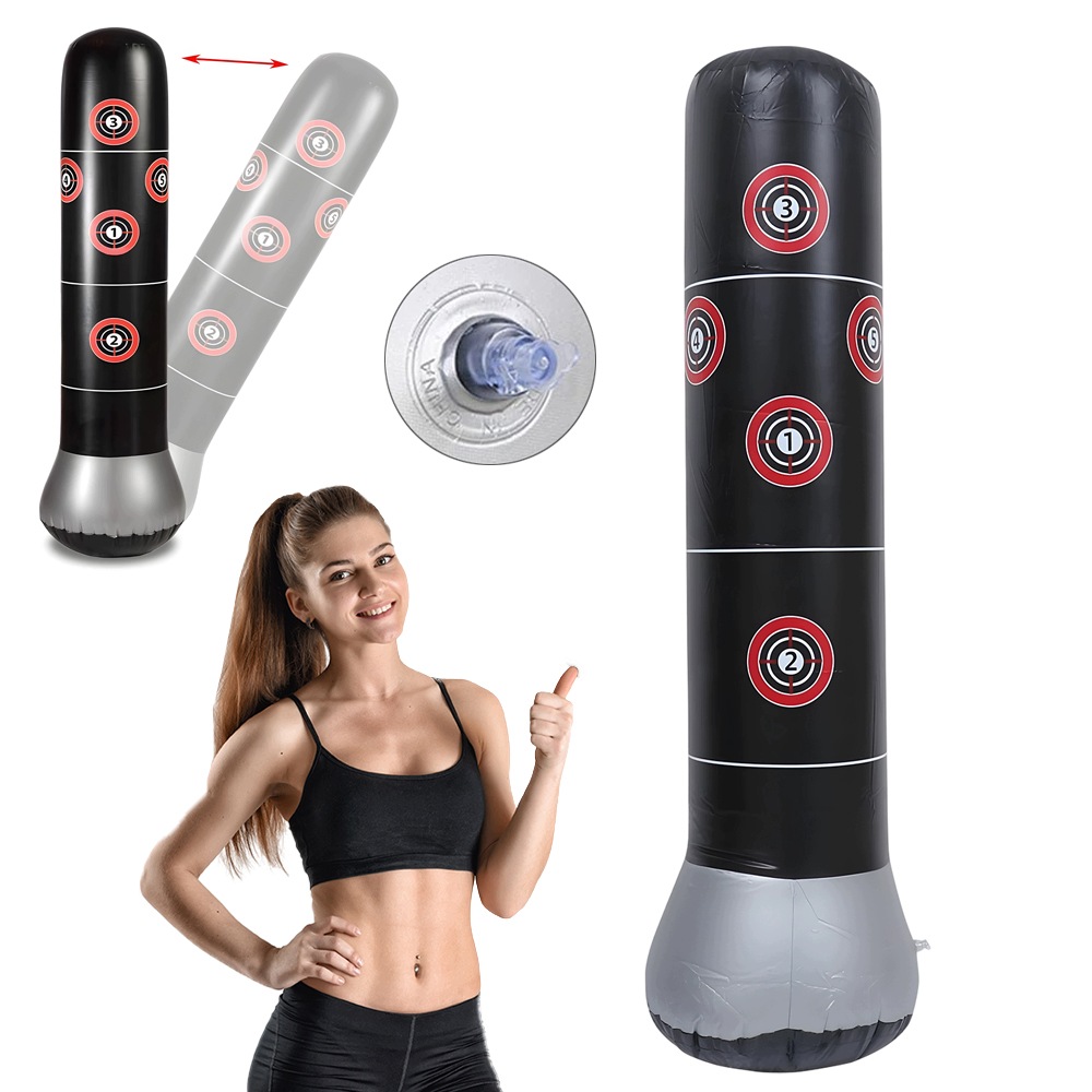 Wytrzymała Worki Bokserskie 158cm, Stojący Worek Bokserski dla Dorosłych
