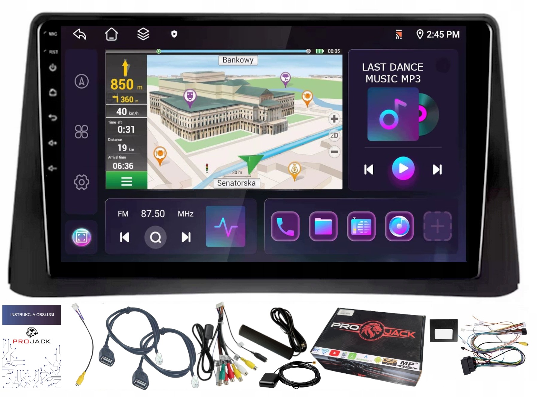Rádio Navigácia Android Carplay Opel Mokka 2012-2016 4GB 64GB Sim