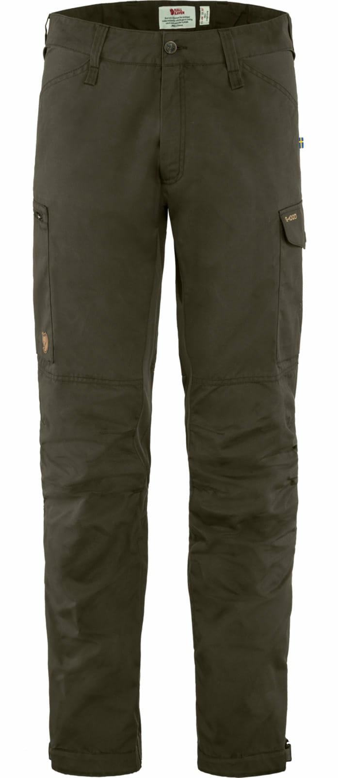 Pánské lovecké kalhoty Fjallraven Kaipak Trousers Dark Olive velikost 56