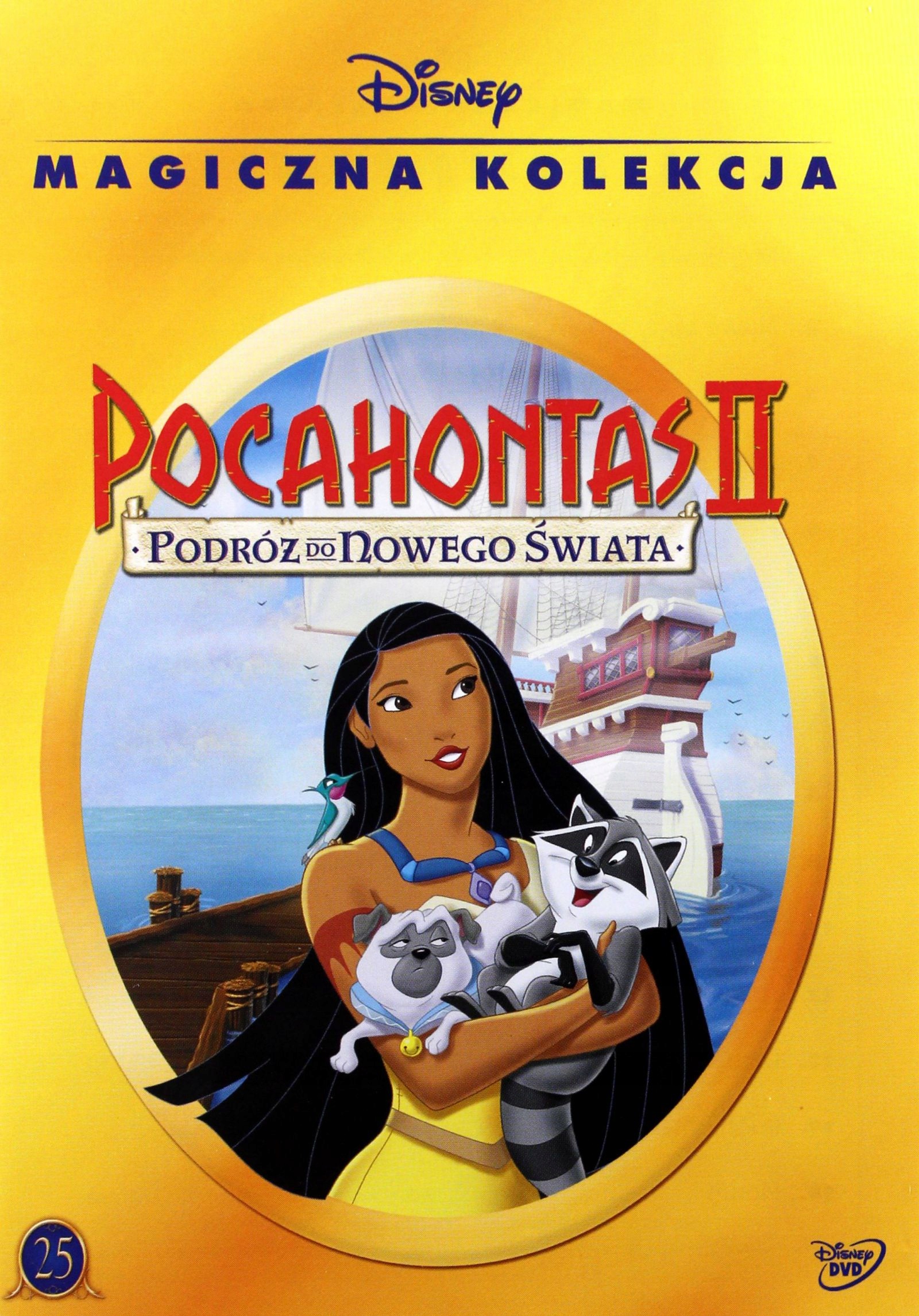 POCAHONTAS 2 PODROZ DO NOWEGO SWIATA (DVD)