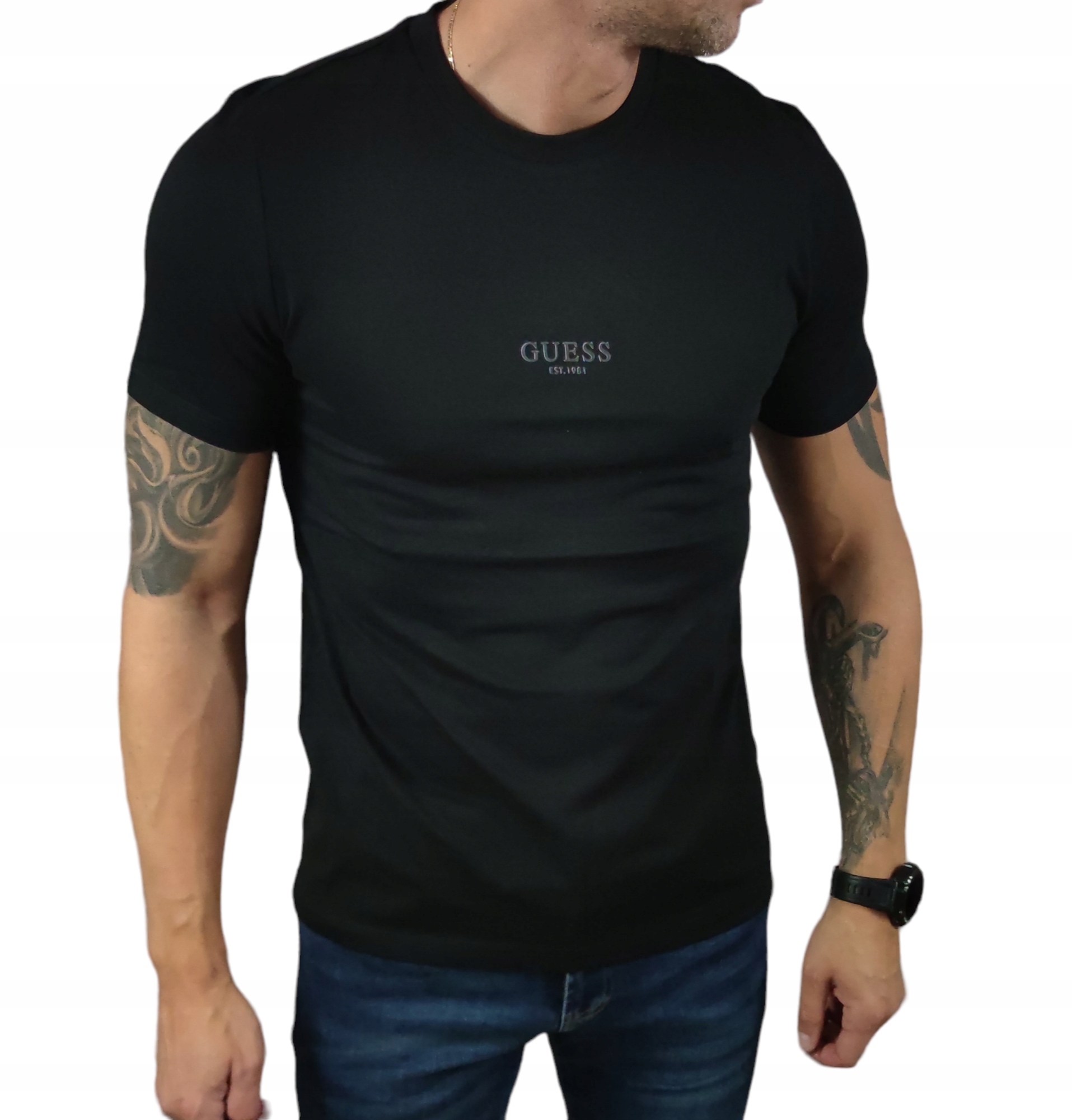 Tričko Guess M2YI72 I3Z14 JBLKblack S