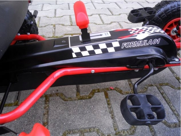 WYŚCIGOWY GOKART NA PEDAŁY HAMULEC RĘCZNY PREZENT Kod producenta Gokart G1