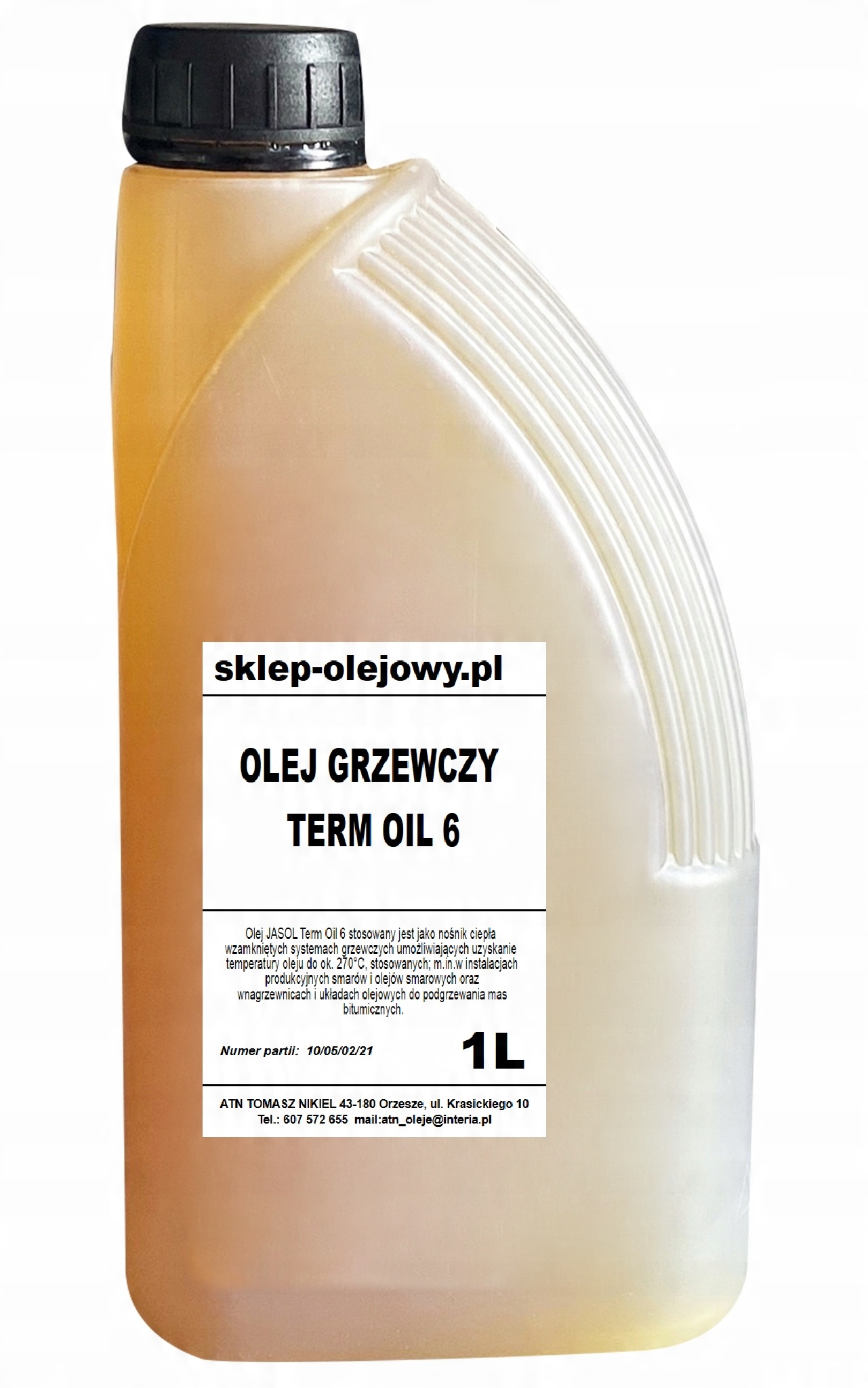 

Olej Do Urządzeń Grzewczych Jasol Term Oil 6 1L