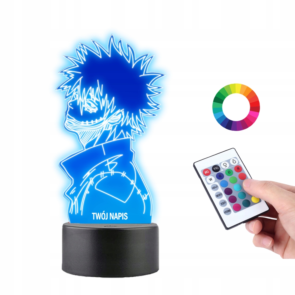 

Lampka na Biurko Statuetka Dabi My Hero Academia