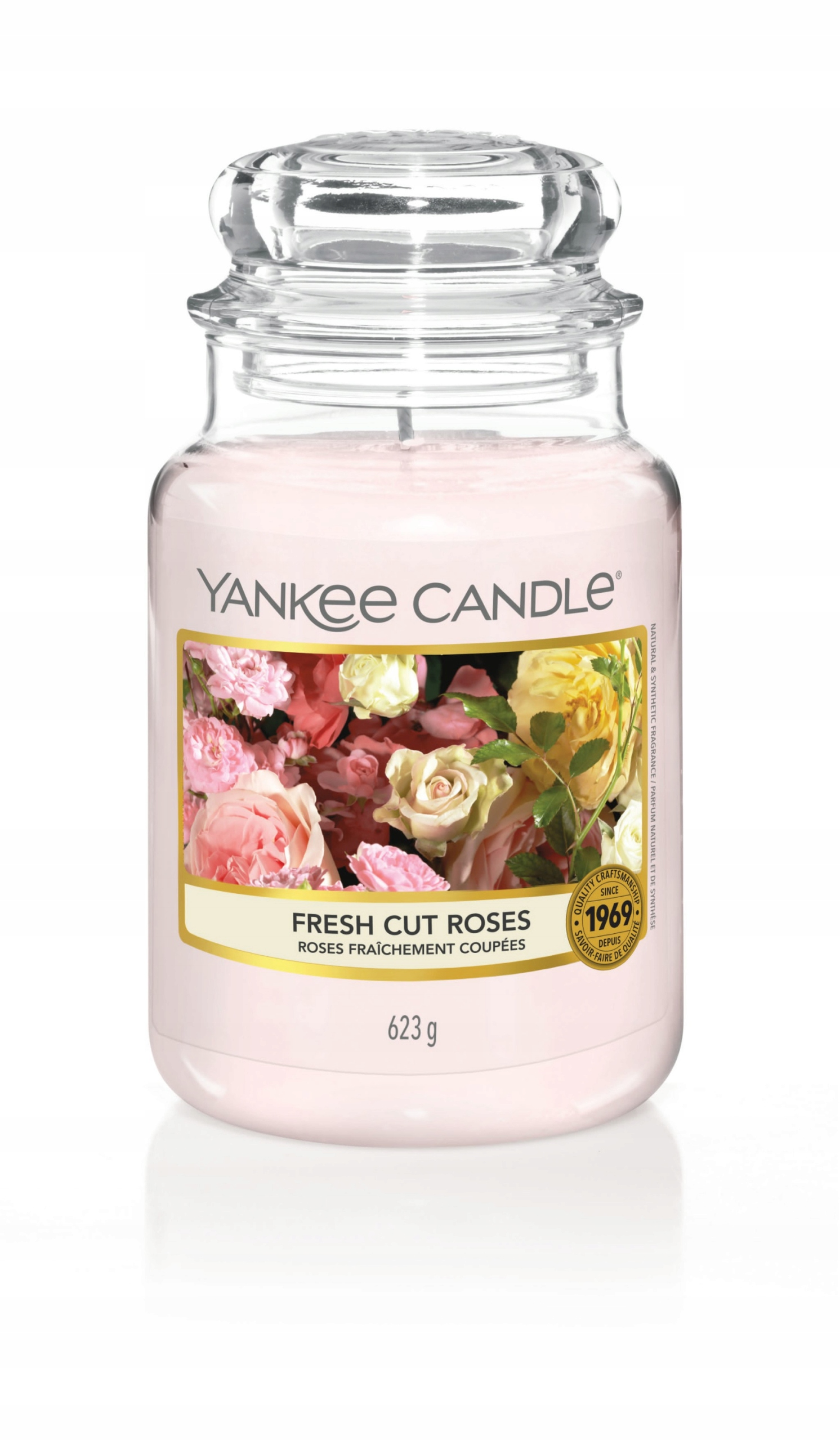 

Yankee Candle Słoik duży fresh Cut roses