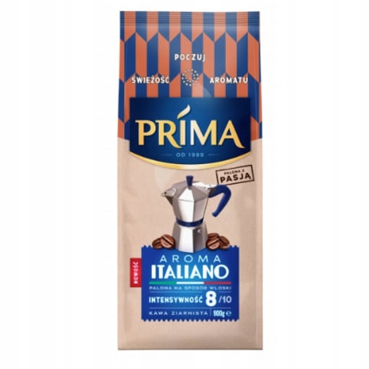 Levně Prima Aroma Italiano Káva zrnková