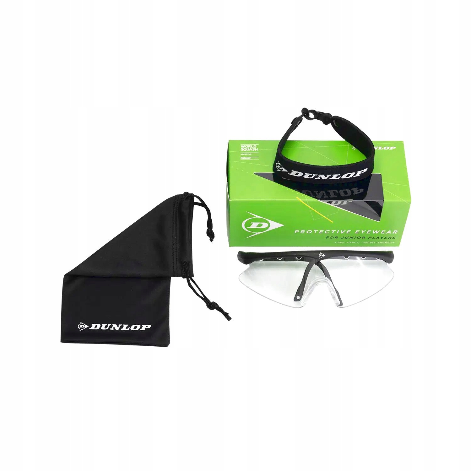Okulary ochronne do squasha dla dzieci Dunlop Eyewear Junior