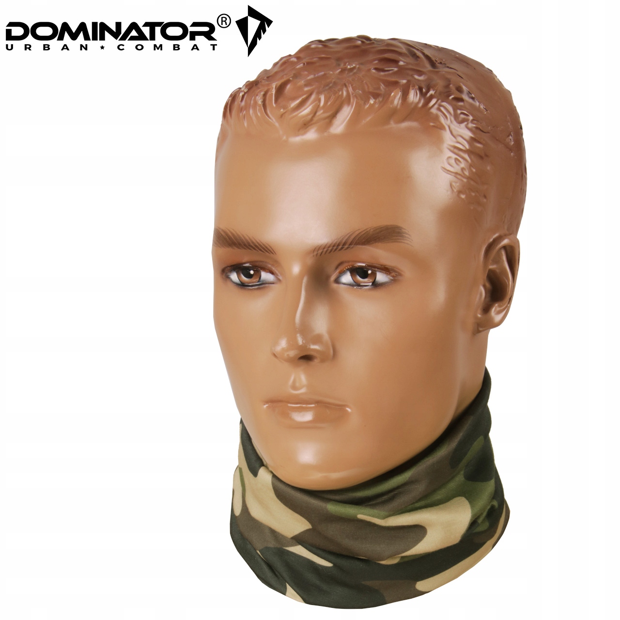 KOMIN BANDANA CHUSTA SZAL DOMINATOR WOODLAND Długość (cm) 45 cm