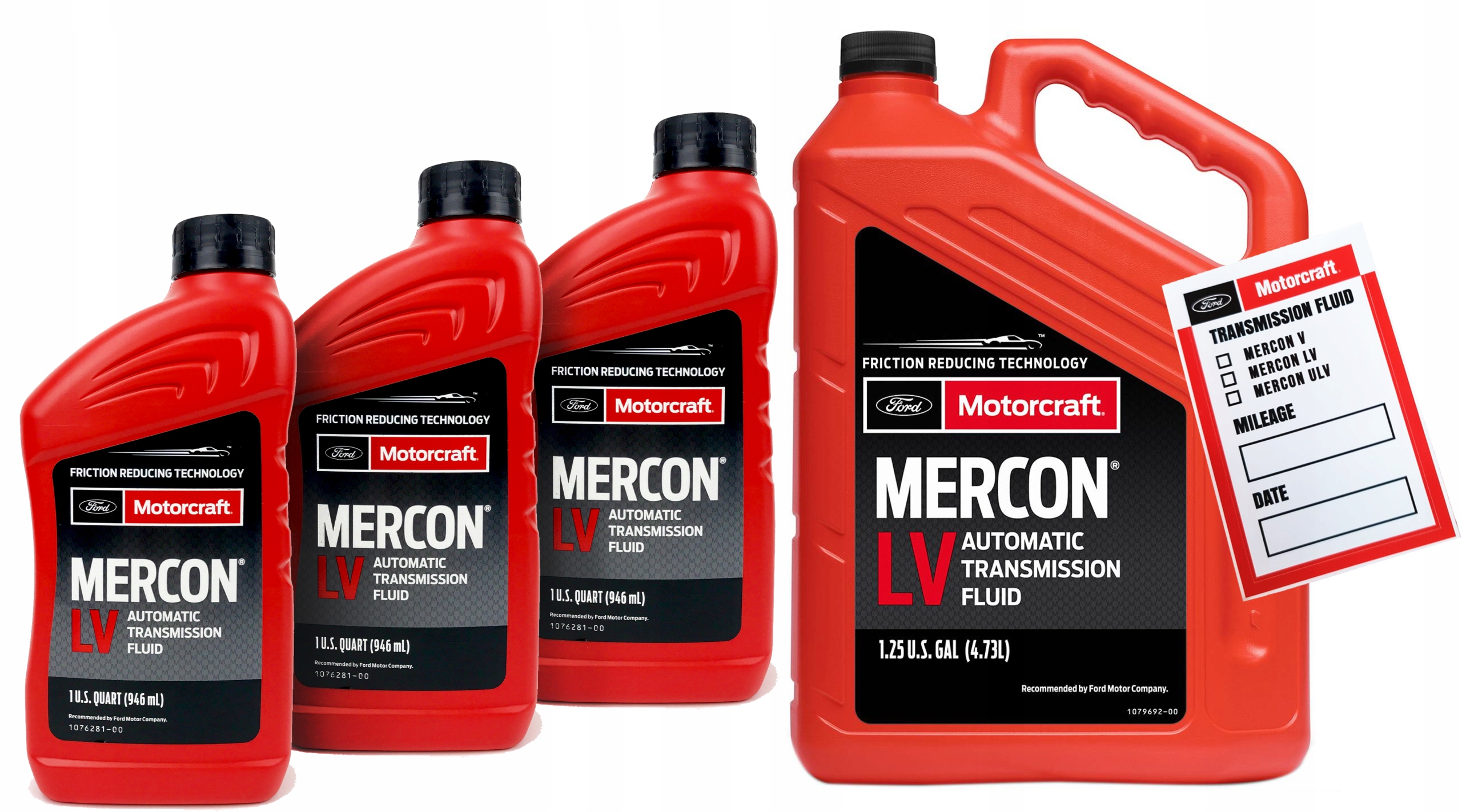 Olej Motorcraft Mercon LV 8QT Ford Mercury Lincoln