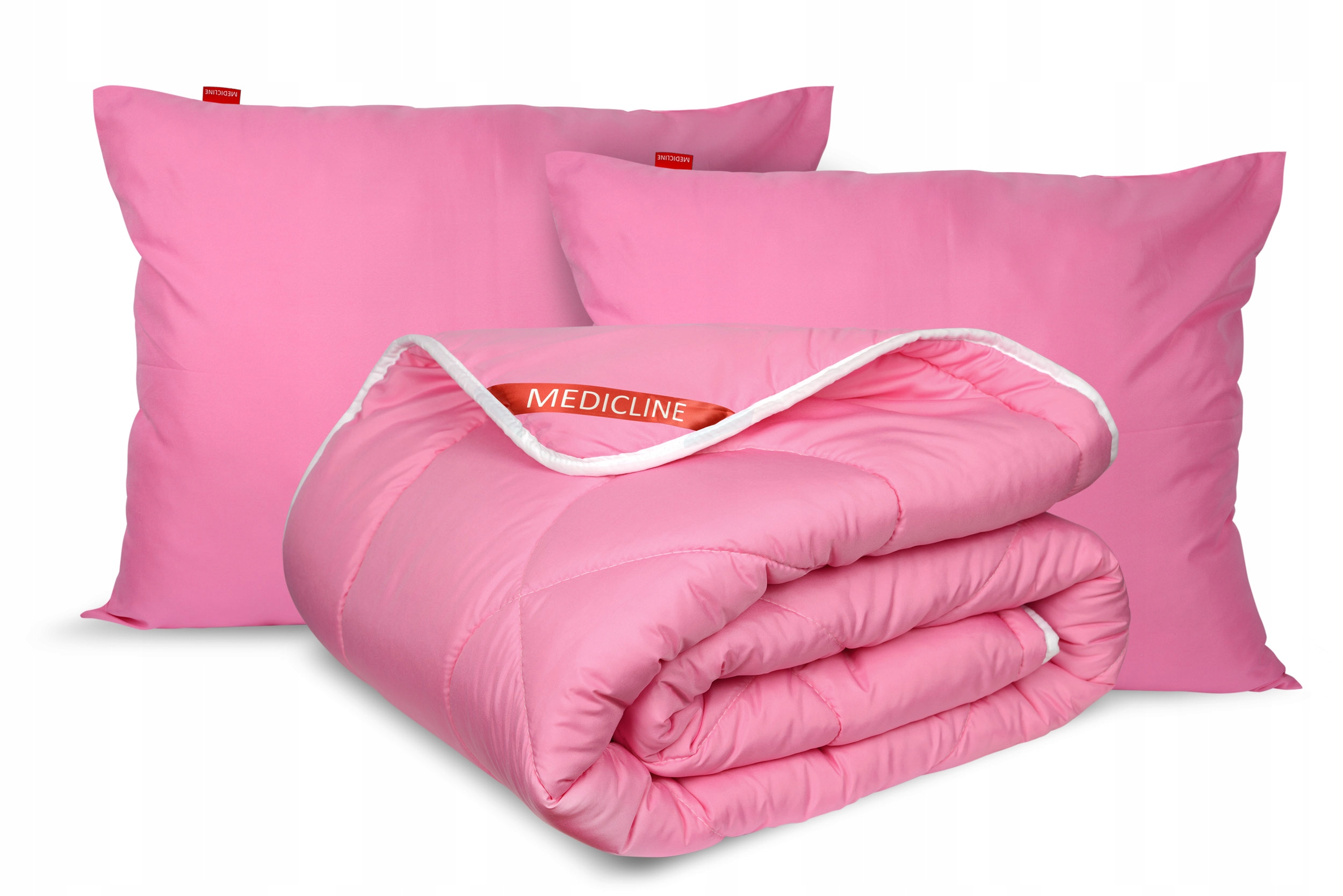 Přikrývka 160x200 cm celoroční antialergická 2x polštář 70x80 cm silikon