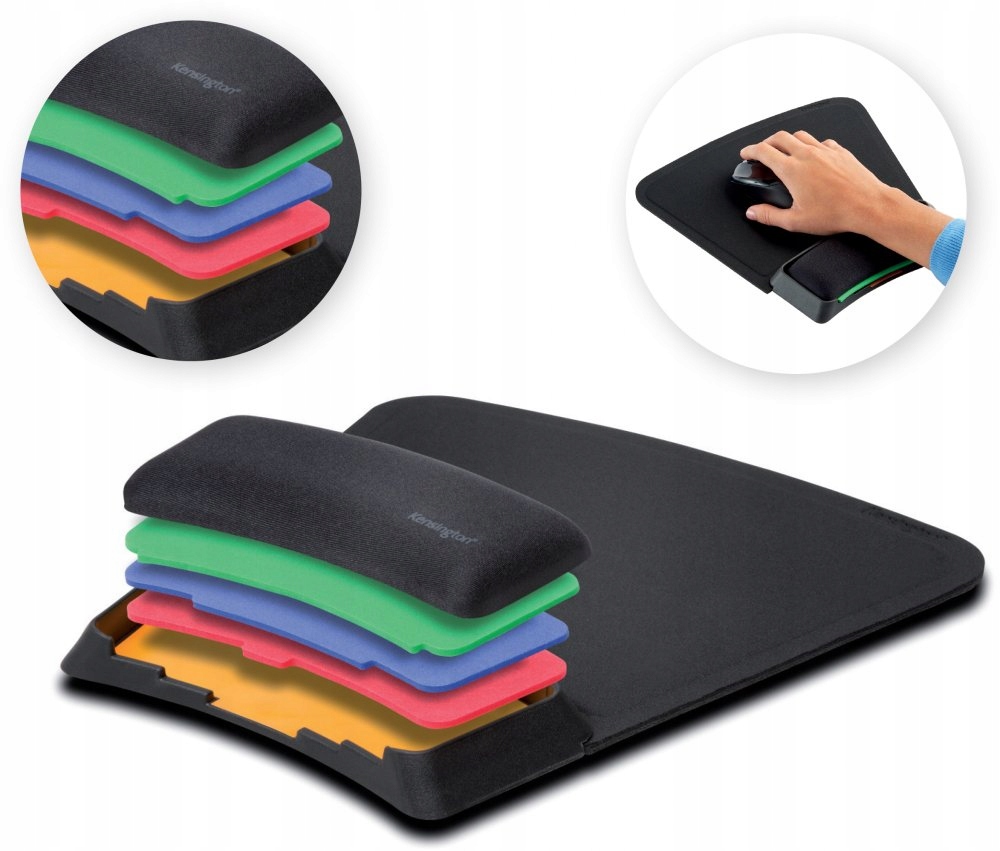 Podkładka żelowa pod mysz pod nadgarstek Kensington SmartFit ergonomiczna