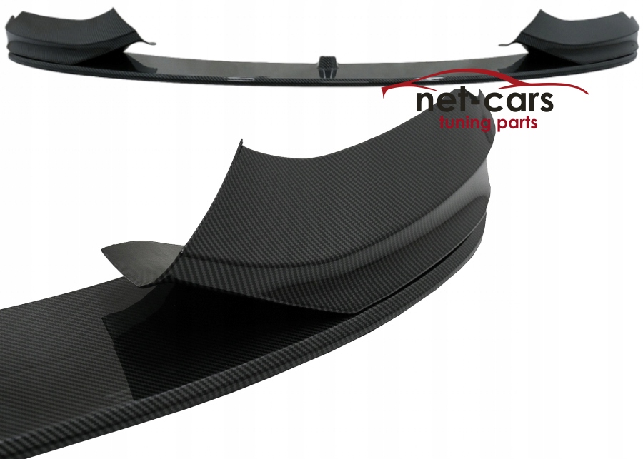 SPLITER DOKLADKA BMW 4 F32 36 M PERFORMANCE CARBON Kolor czarny