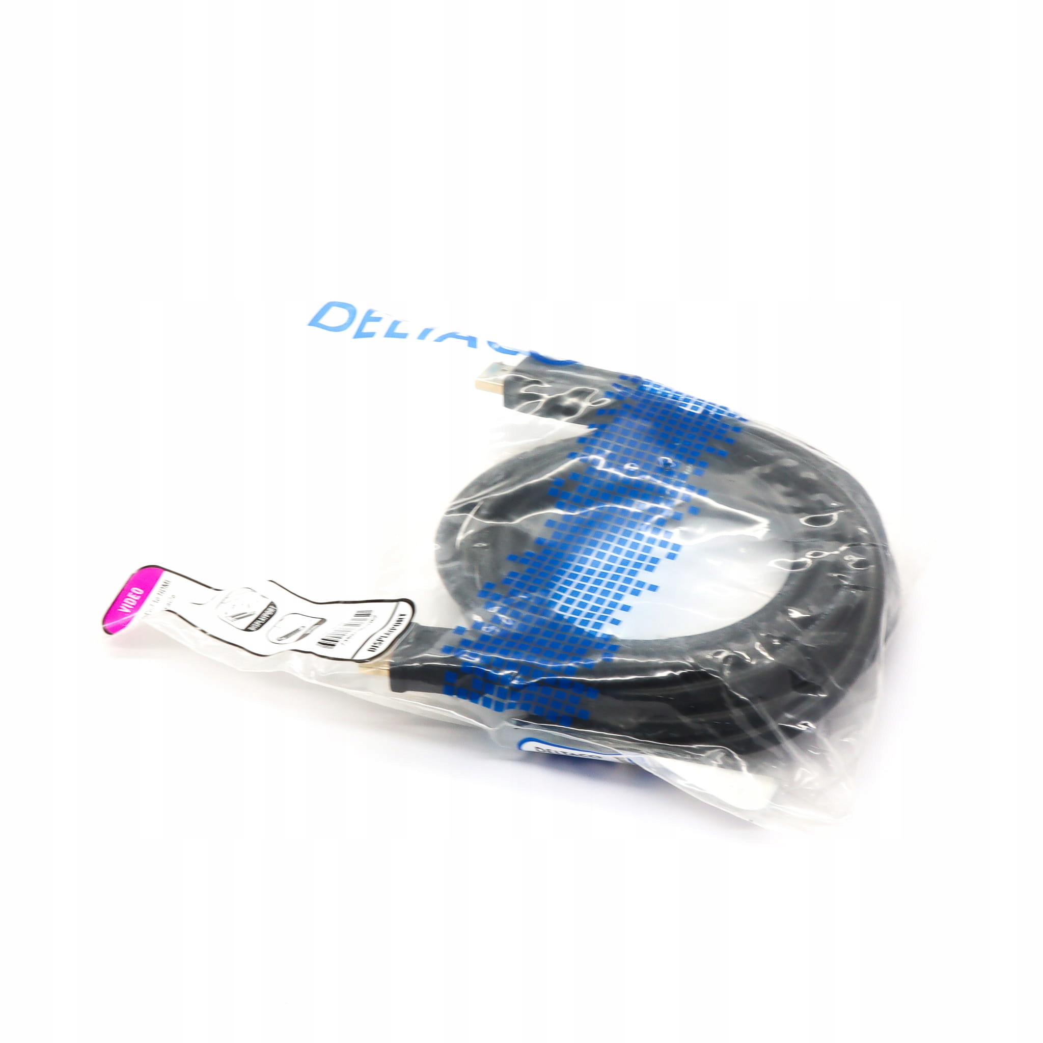 Kabel DisplayPort - HDMI 3M - czarny Deltaco Marka Deltaco