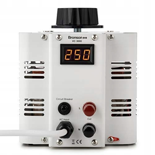 Bronson++ Vc 3000 transformator nastawczy Variac - Marka Inna