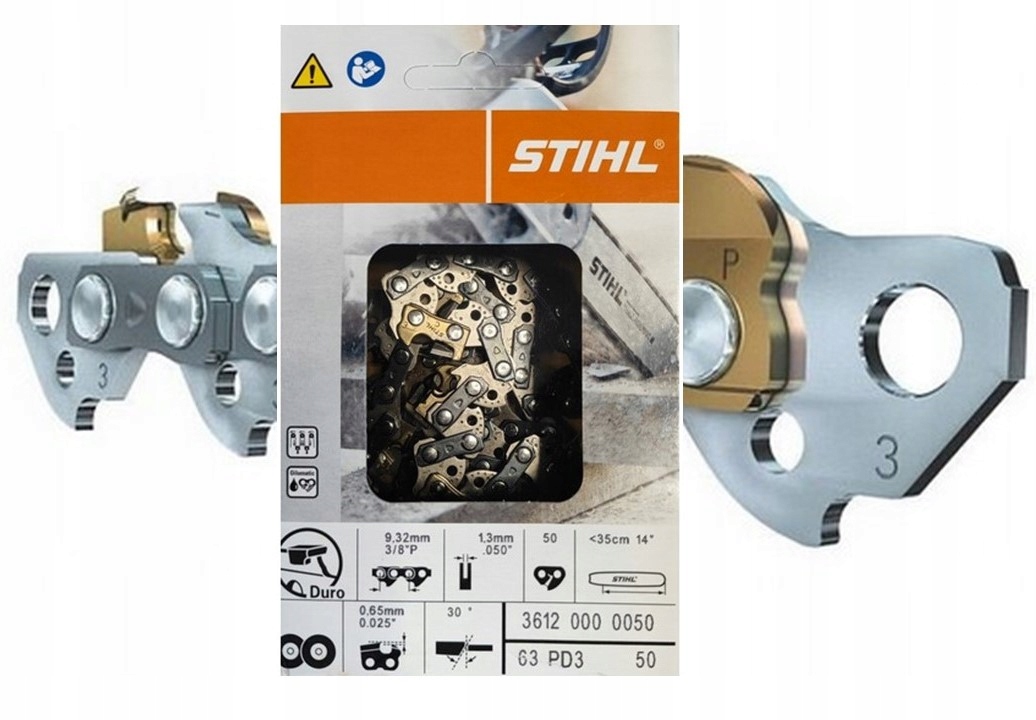 Łańcuch widiowy Duro Stihl 3/8 1,3mm do prowadnicy 35cm Oryginał