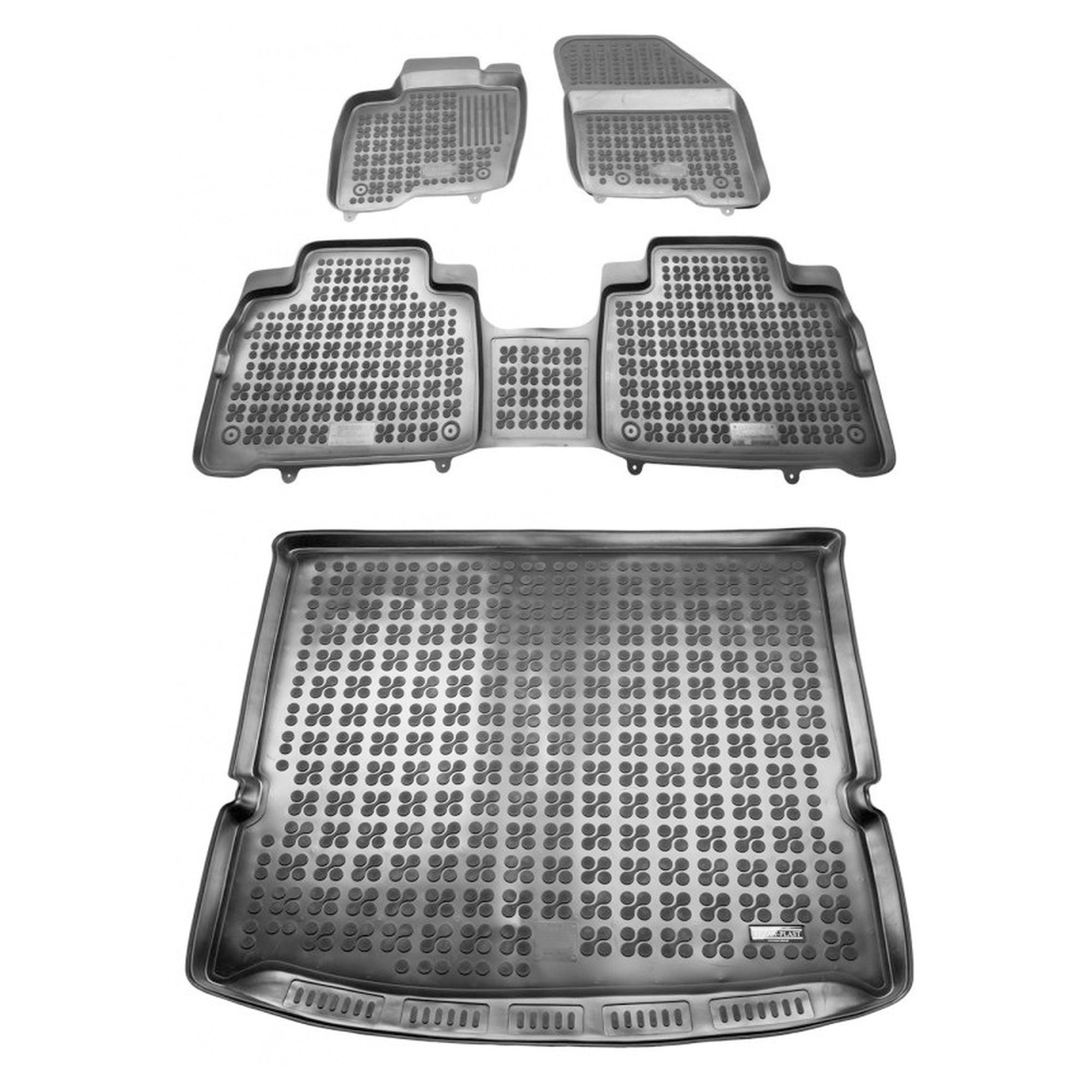 Gumová sada kobercov a rohoží Ford Galaxy III 2015-2023