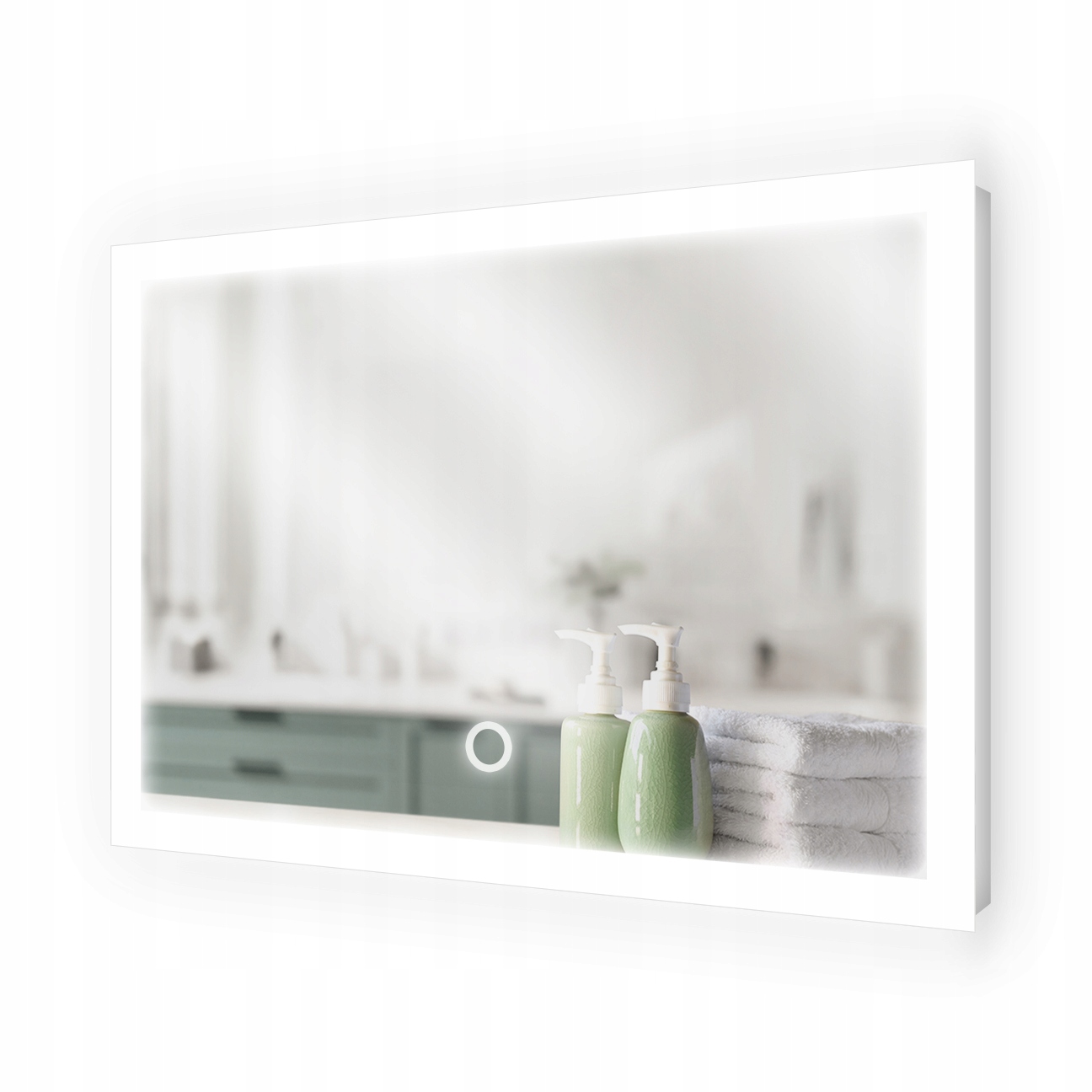 

Lustro Led 80x60 Z Włącznikiem Dotykowym Atena