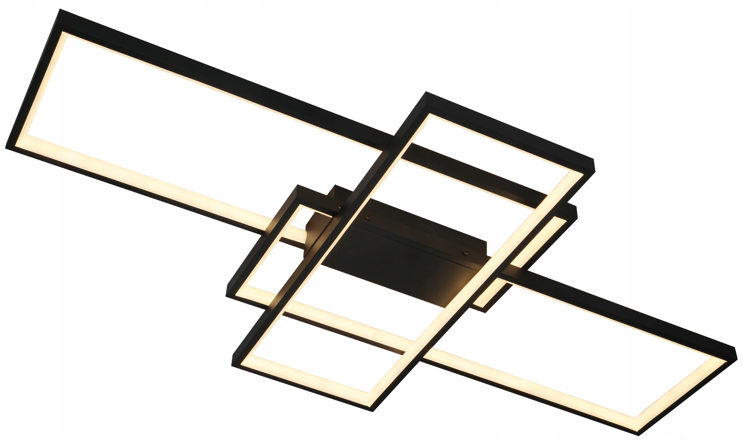 Plafon Amper 90 x 7 cm czarny