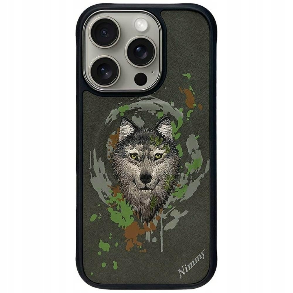 Etui Nimmy Wilk MagSafe do iPhone 16 Pro Max ciemnoszary
