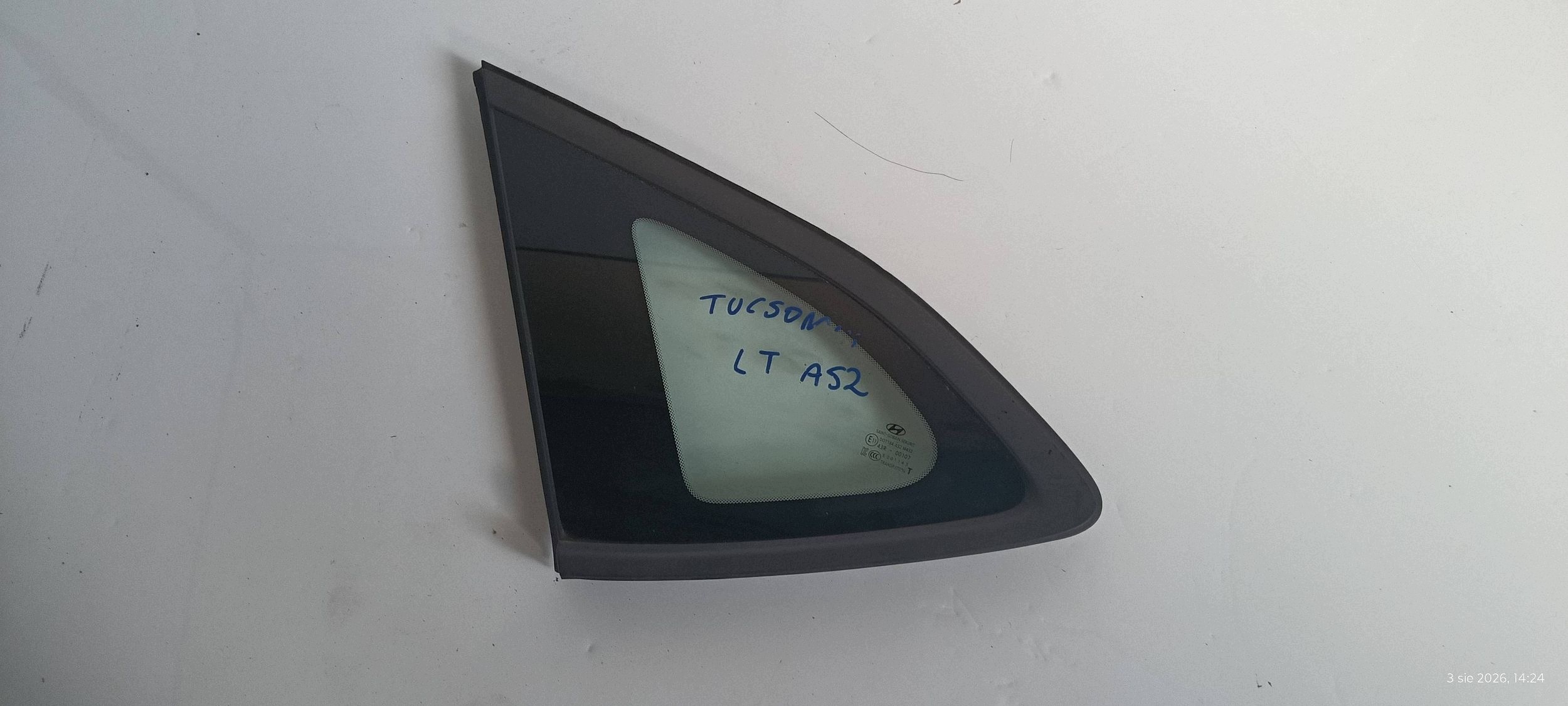 window bodywork left rear part HYUNDAI TUCSON III 15