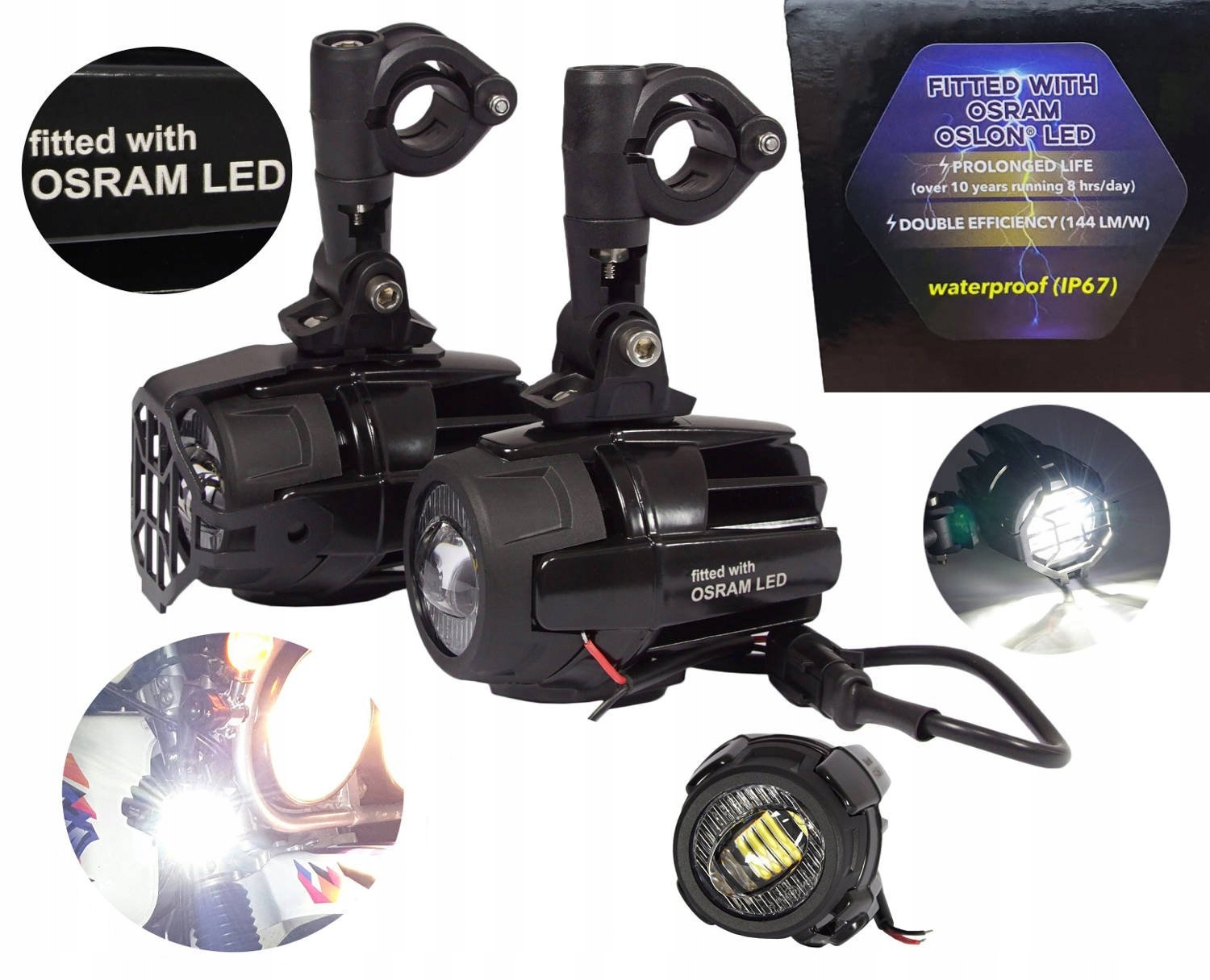

Halogeny Lampy Led lightbary Osram do turystyka