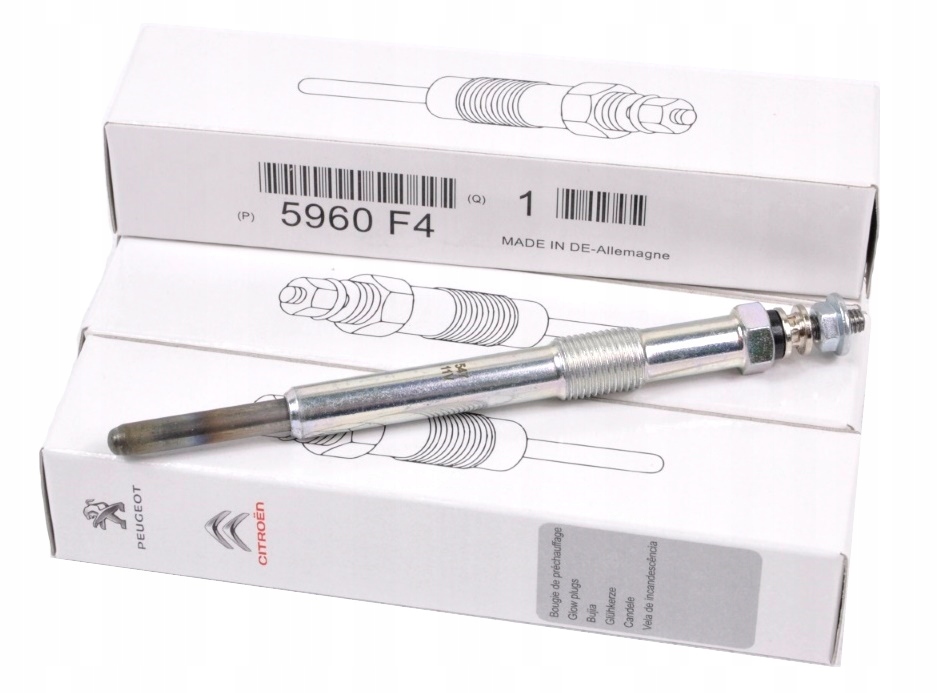 Świeca Żarowa Citroen C5 III 2008- 2.0HDI ORYGINAŁ