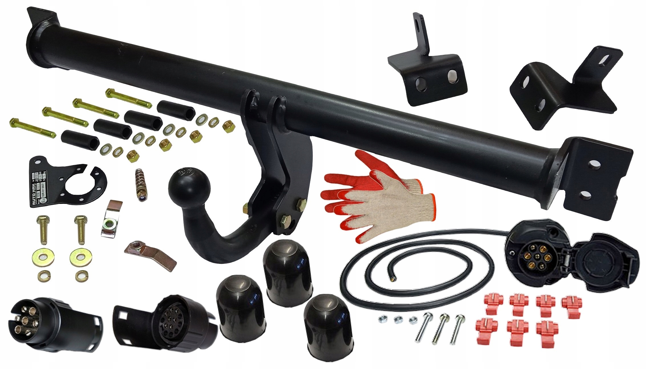 BEZ CIĘCIA ZDERZAKA HAK HOLOWNICZY+WIĄZKA +ADAPTER7PIN/13P OPEL ZAFIRA 1 A