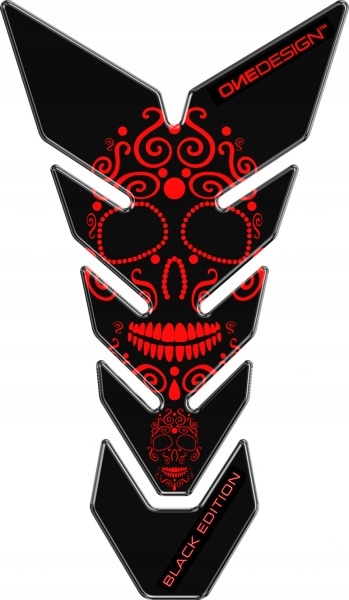 Onedesign tankpad чорний EDITION slull 3 fluoresce