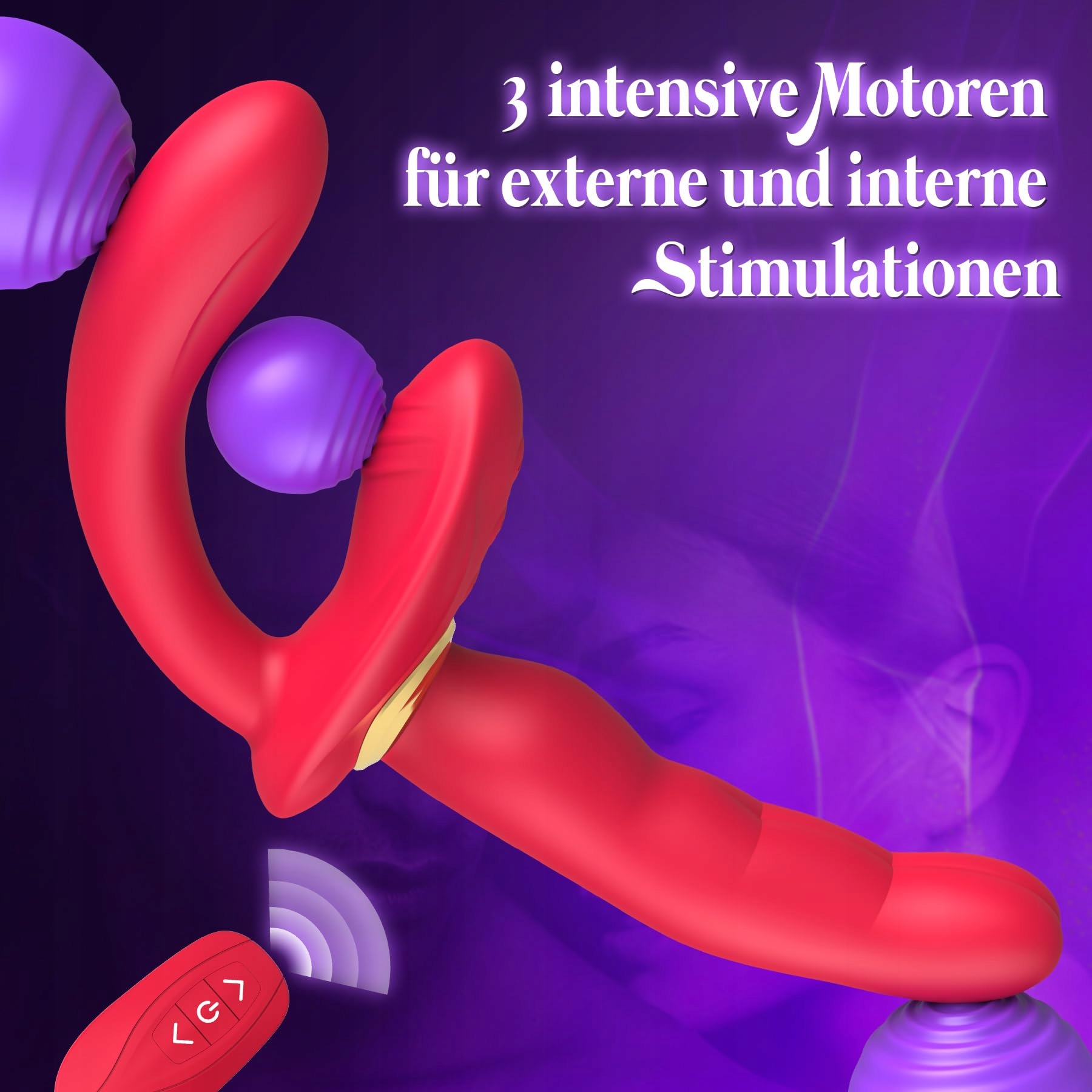 UMSCHNALL Strapless Strapon Wibrator Dla Par Z Pilotem Dildo Dla Kobiet — miniatura 4