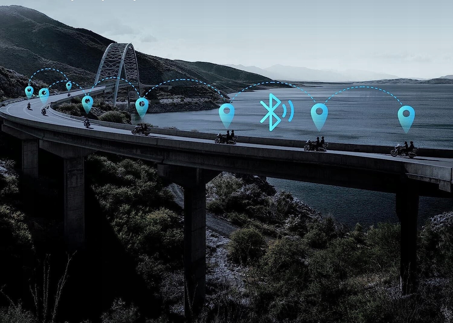 INTERKOM FREEDCONN R3 KAMERA QHD 2K WIFI BT DUPLEX 1000M 6 OSÓB 2000mah Limit sparowania do 6 interkomów