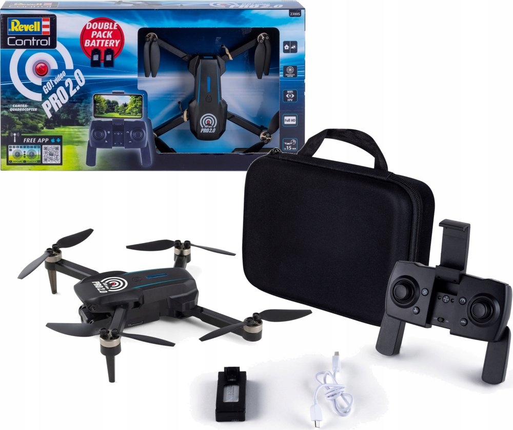 Rc Camera Quadrocopter Go! Video Pro 2.0 Dron z Kamerą Lata Nagrywa 23805