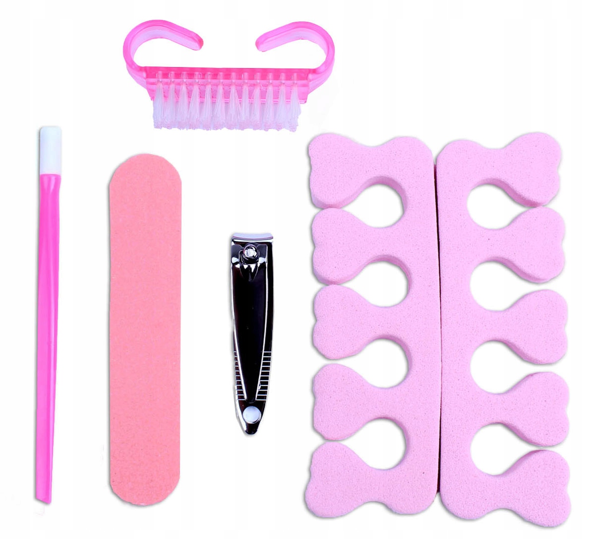 

Zestaw Manicure Pedicure Pilnik Separatory Cążki