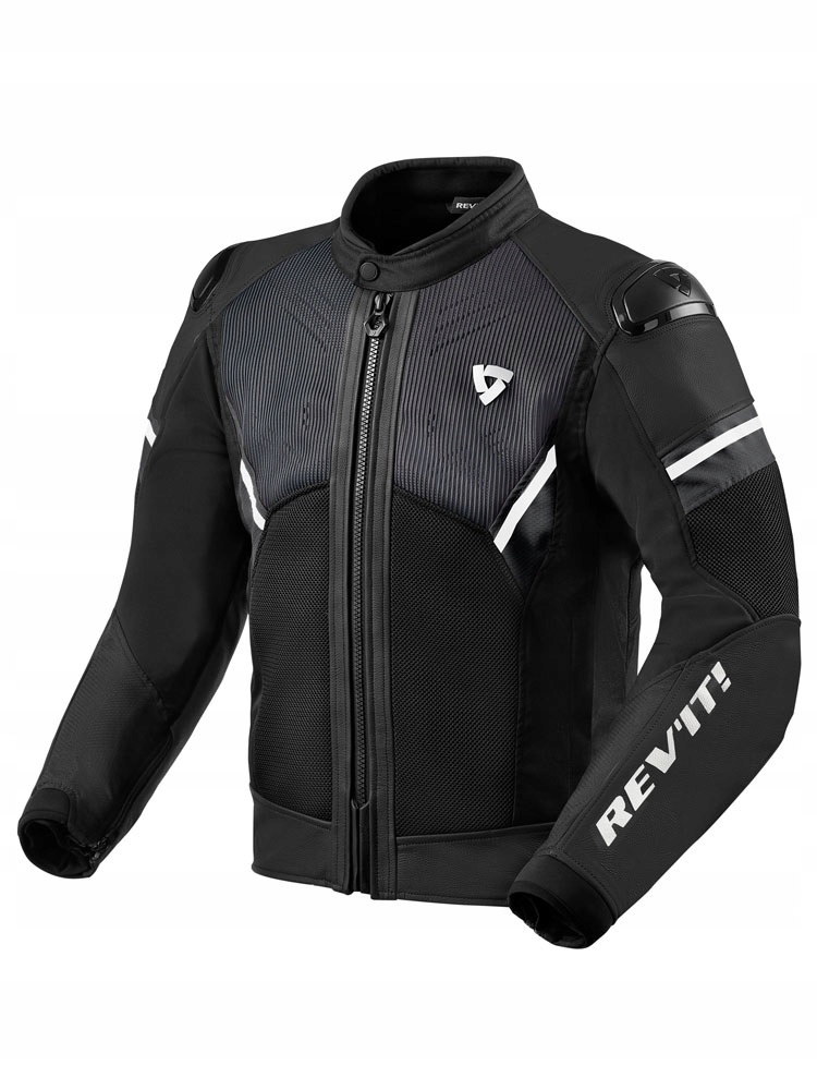 REV'IT MANTIS 2 H2O B/W Kurtka skórzano tekstylna
