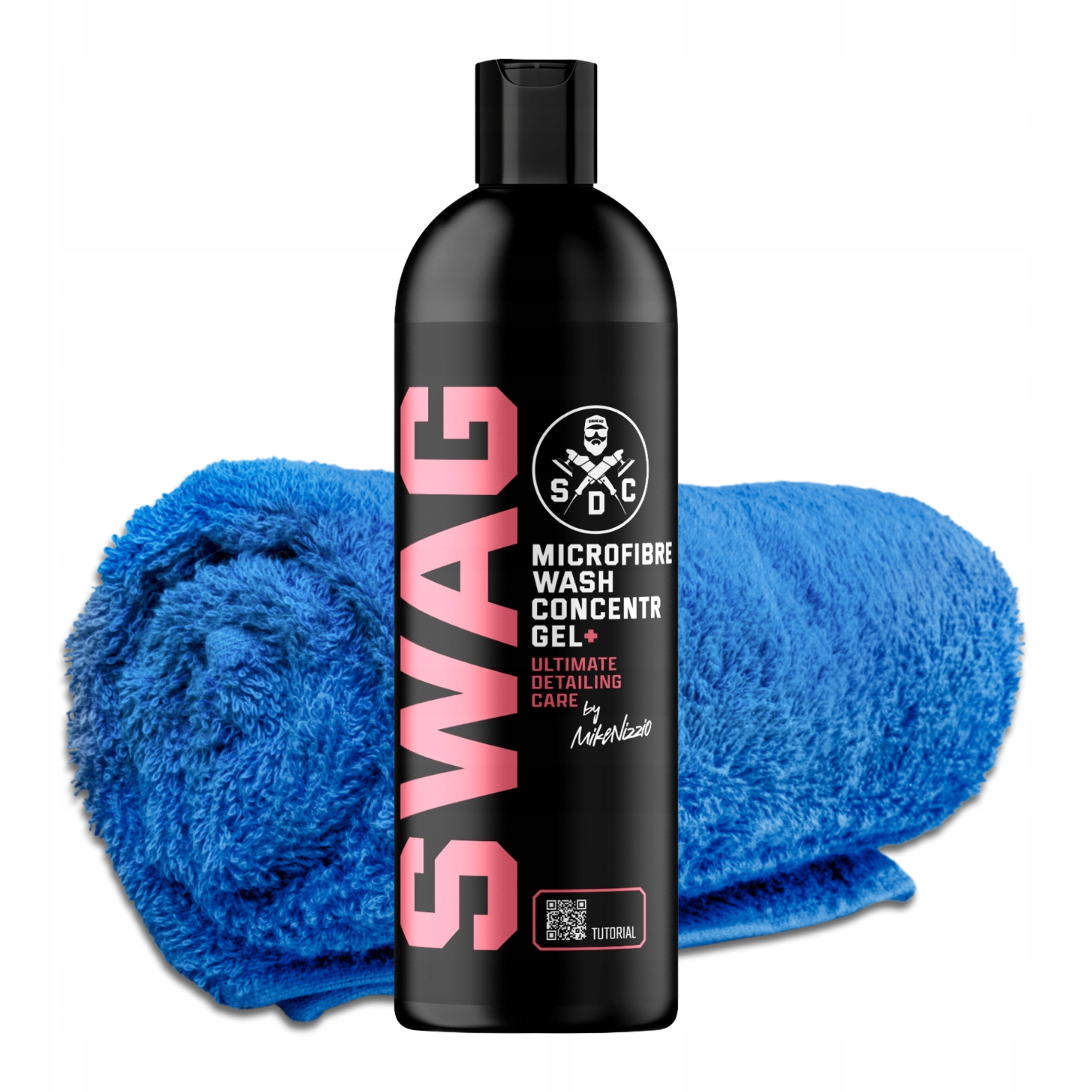 Swag Microfibre Wash Concentr Gel+ 500 ml płyn do prania mikrofibr i padów