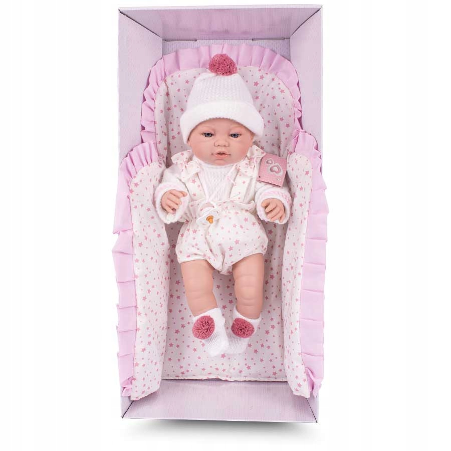 Lalka Bobas Gumowy Z Akcesoriami 42CM Hiszpańska